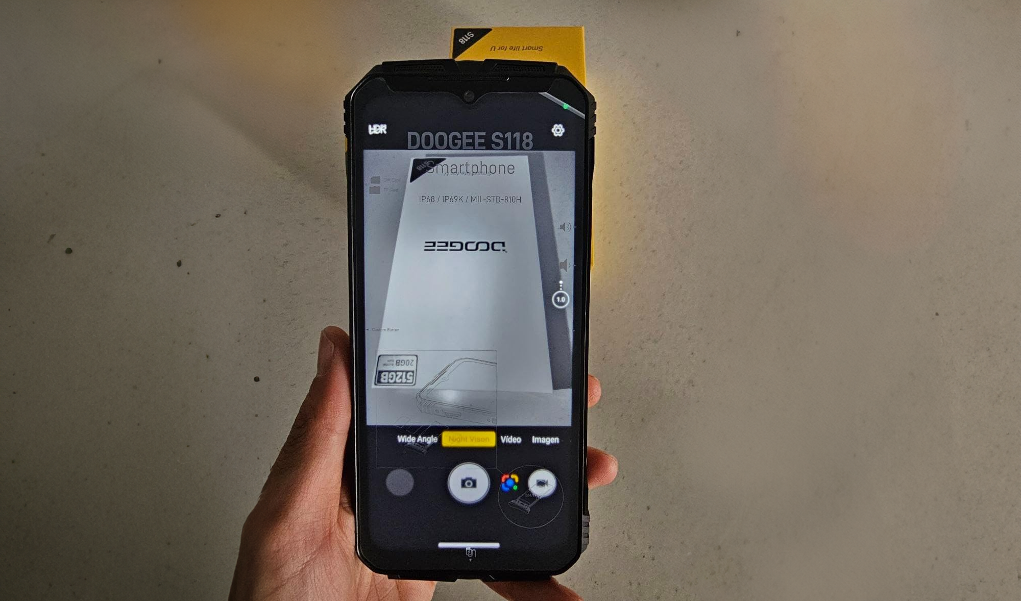 DOOGEE S118 Móvil Resistente